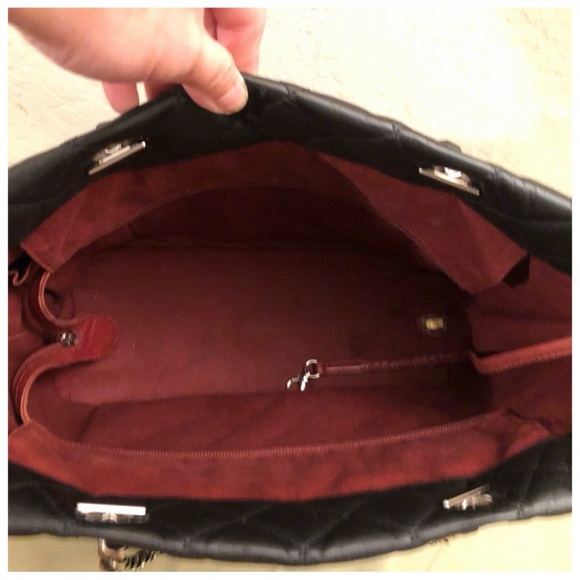 Authentic Chanel Cambon Line Large Leather Tote Bag - Picture 10 of 12